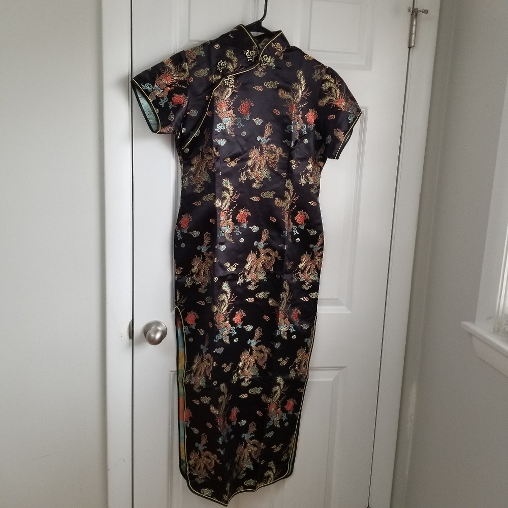 Oriental Midi Dress